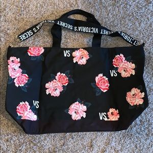 VS floral duffle bag
